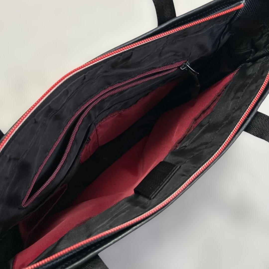 美品　タケオキクチ 定価2.7万円 ビジネス トートバッグ スマホポーチ　A4