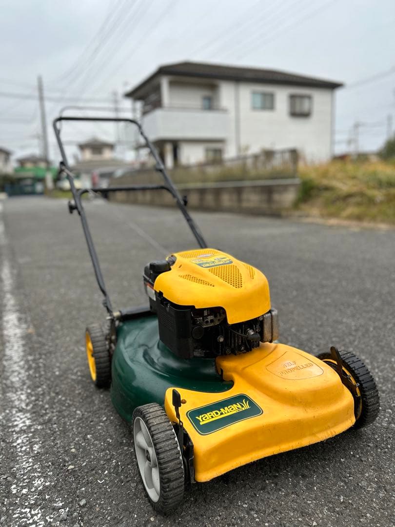 ヤードマン 自走式エンジン草刈機　人気あり、完全整備済み