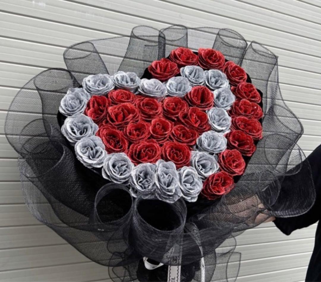 ソープフラワー薔薇 お誕生日 ・記念日 プレゼント 花束