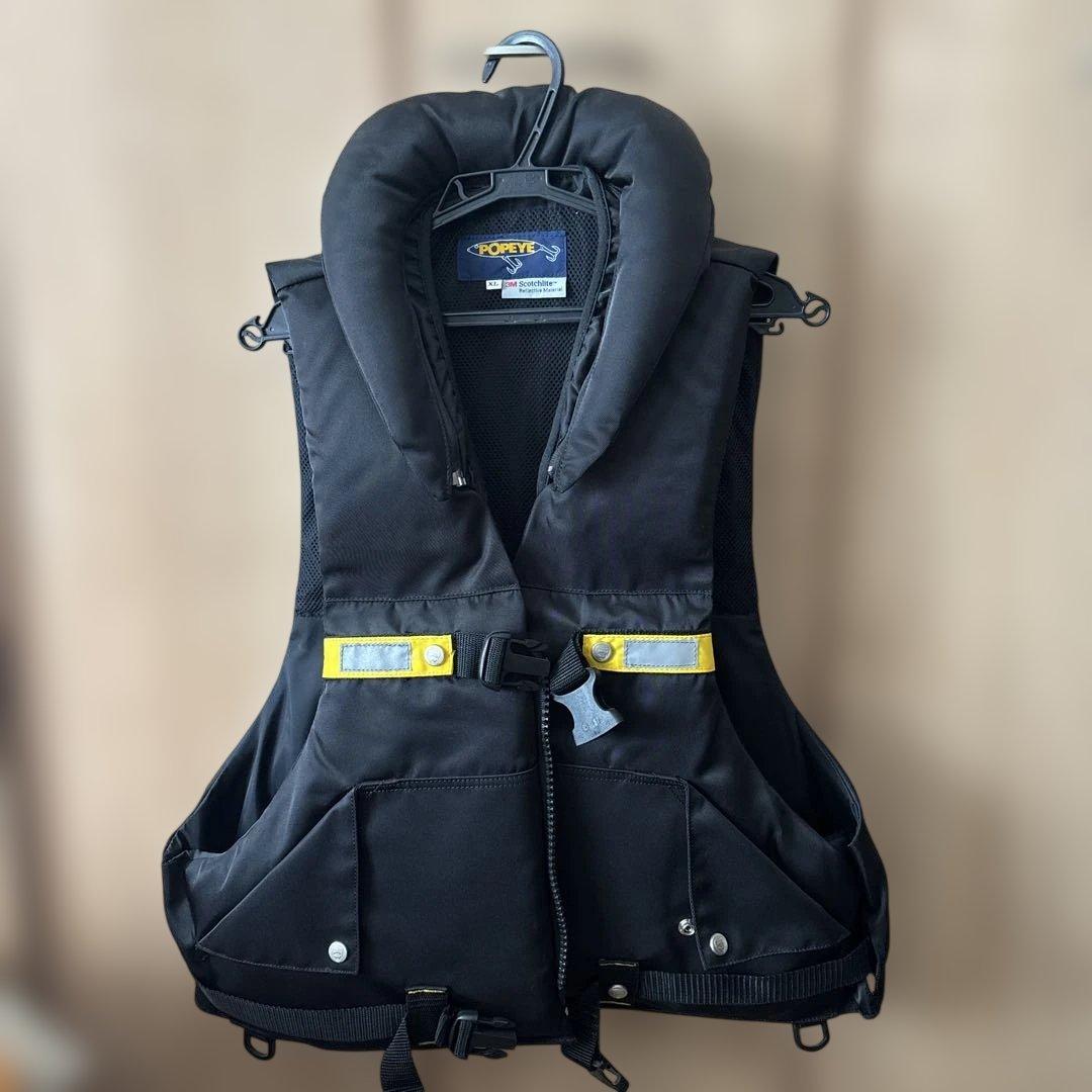 PONTEK ブラックライフジャケット