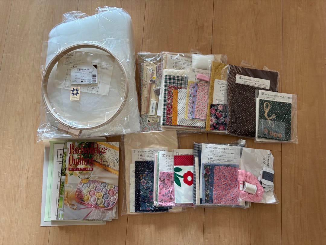 日本手芸センター　パッチワーク＆キルティングキット　新パッチワーク講座