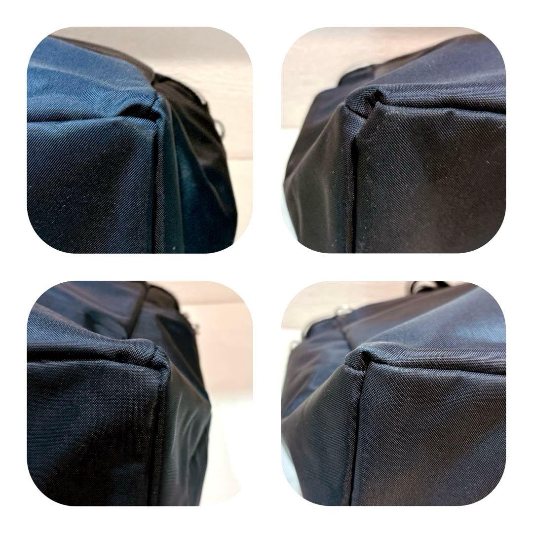 【美品】agnes b. ナイロン　ボストンバッグ　2way 黒