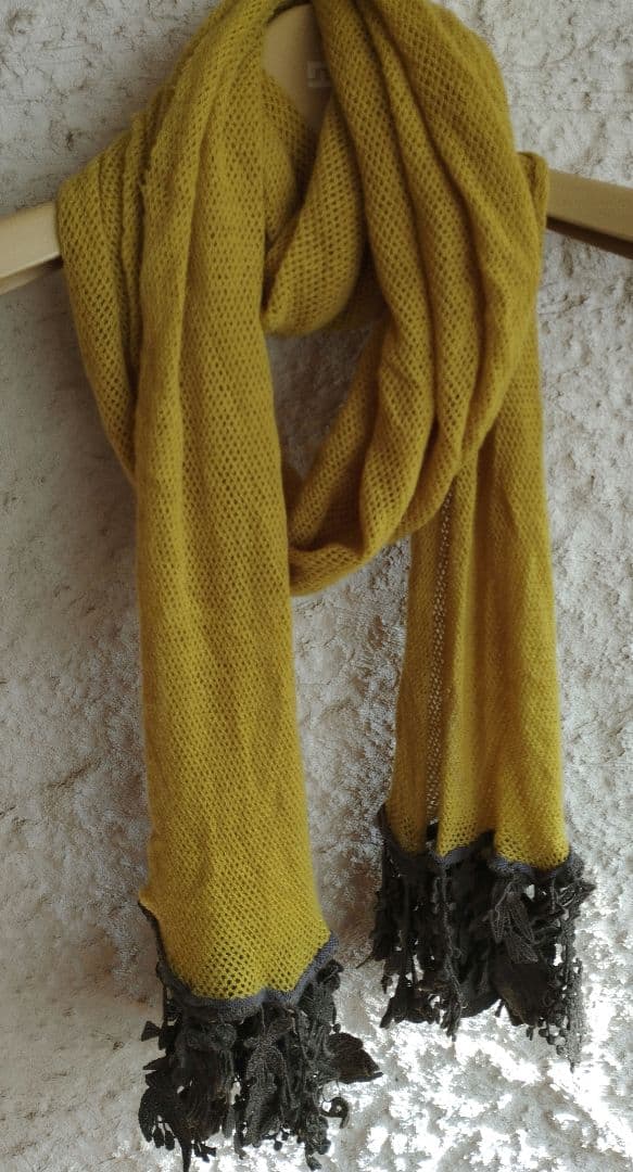 ミナペルホネン　forest parade ストール　mina perhonen