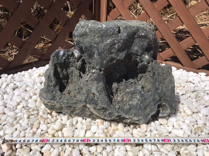 京の銘石 加茂七石『真黒石』(ジャグレ)