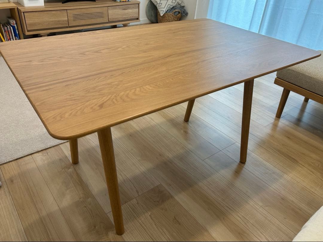 unico KINNA(キナ)　ダイニングテーブル W1200