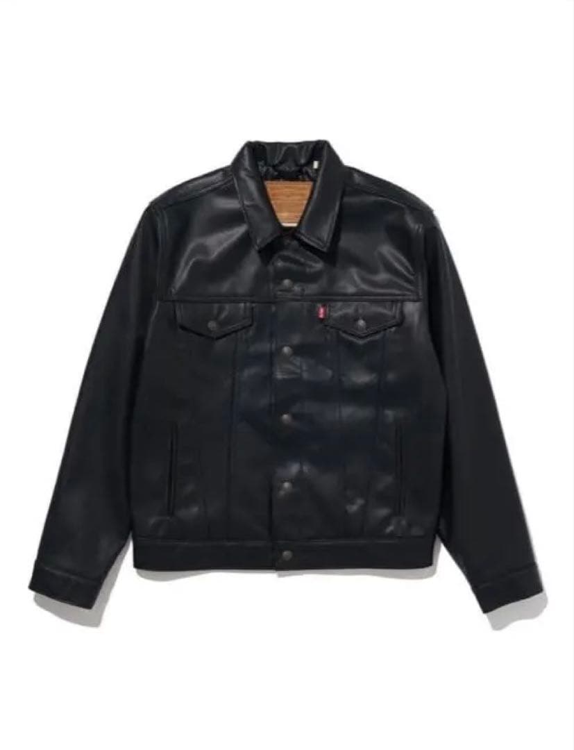 Levi's 黒 レザージャケット