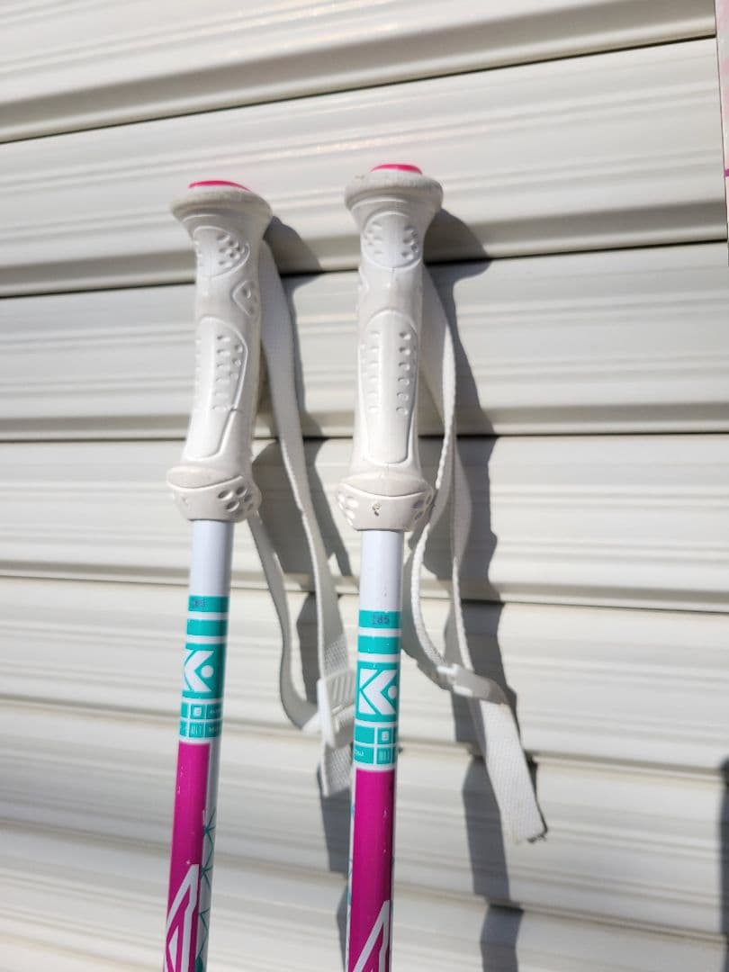 ジュニア　スキーセット　板　ストック