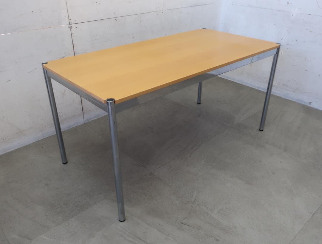 USMハラー■ハラーテーブル■ビーチ材■ミッドセンチュリー■デスク■150cm