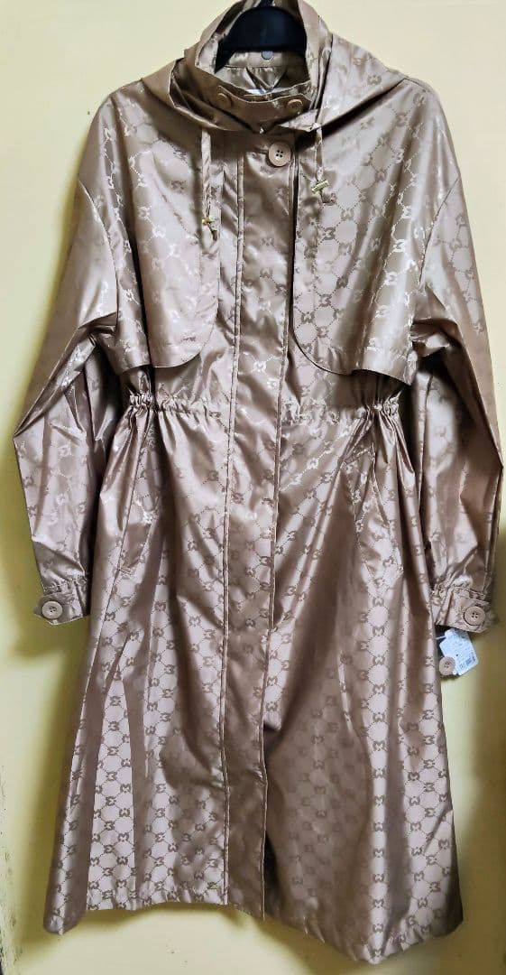 mila schon【ミラ・ショーン】トレンチコート兼レインコート(Ｍ〜Ｌ)新作