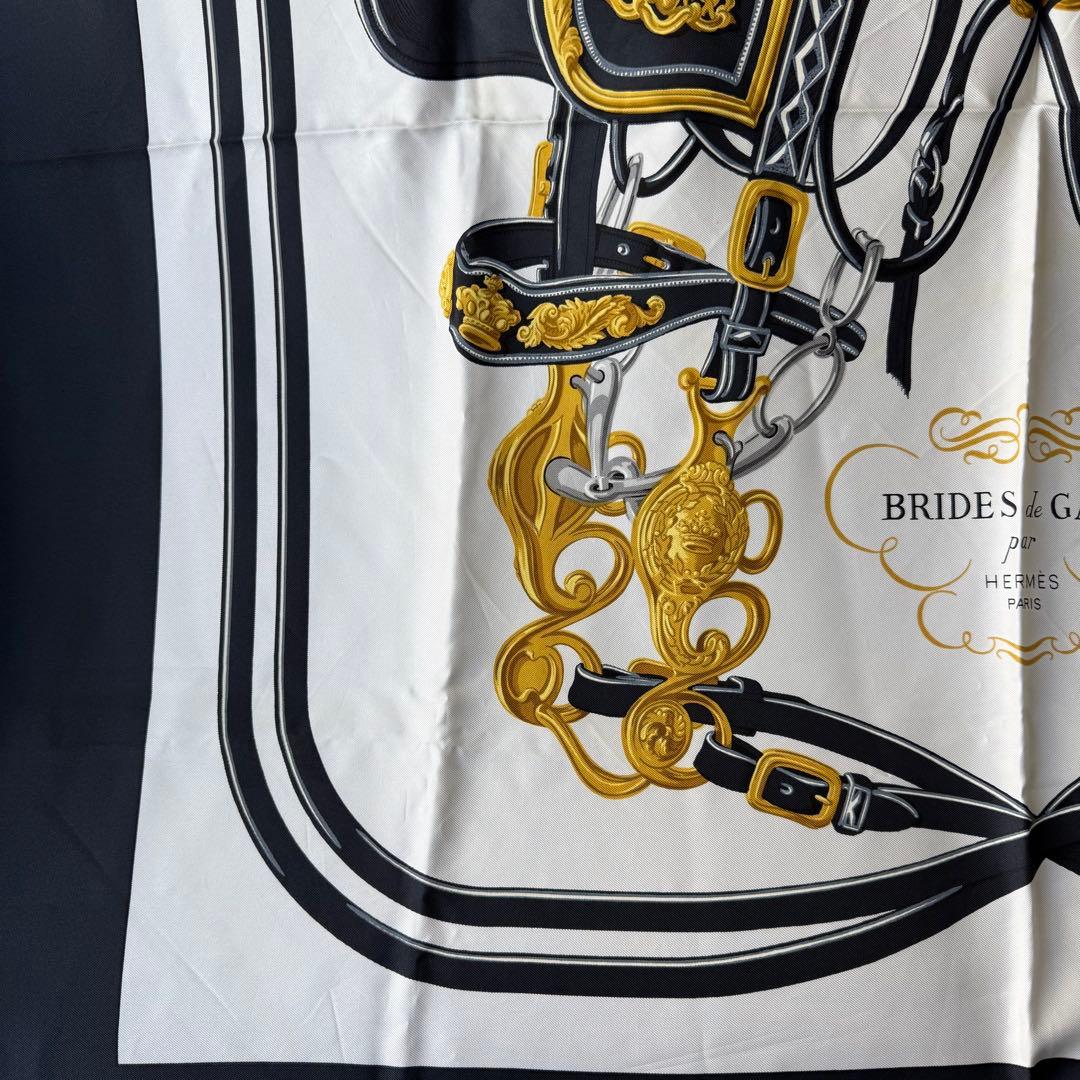 エルメスカレ 90 BRIDES de GALA スカー フシルク