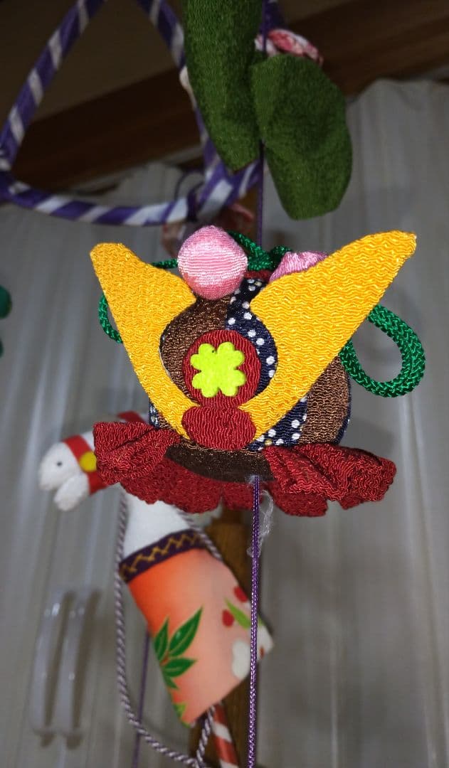 吊るし雛飾り 162cm 台座付き