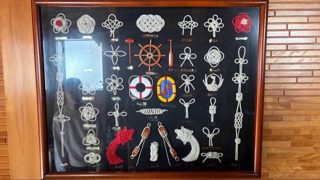 ロープノット　壁掛け