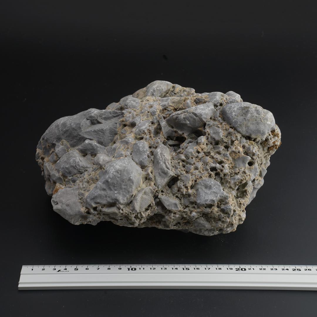 さざれ石（石灰質角礫岩 W24.2cm/D23.5cm/H12.8cm）094