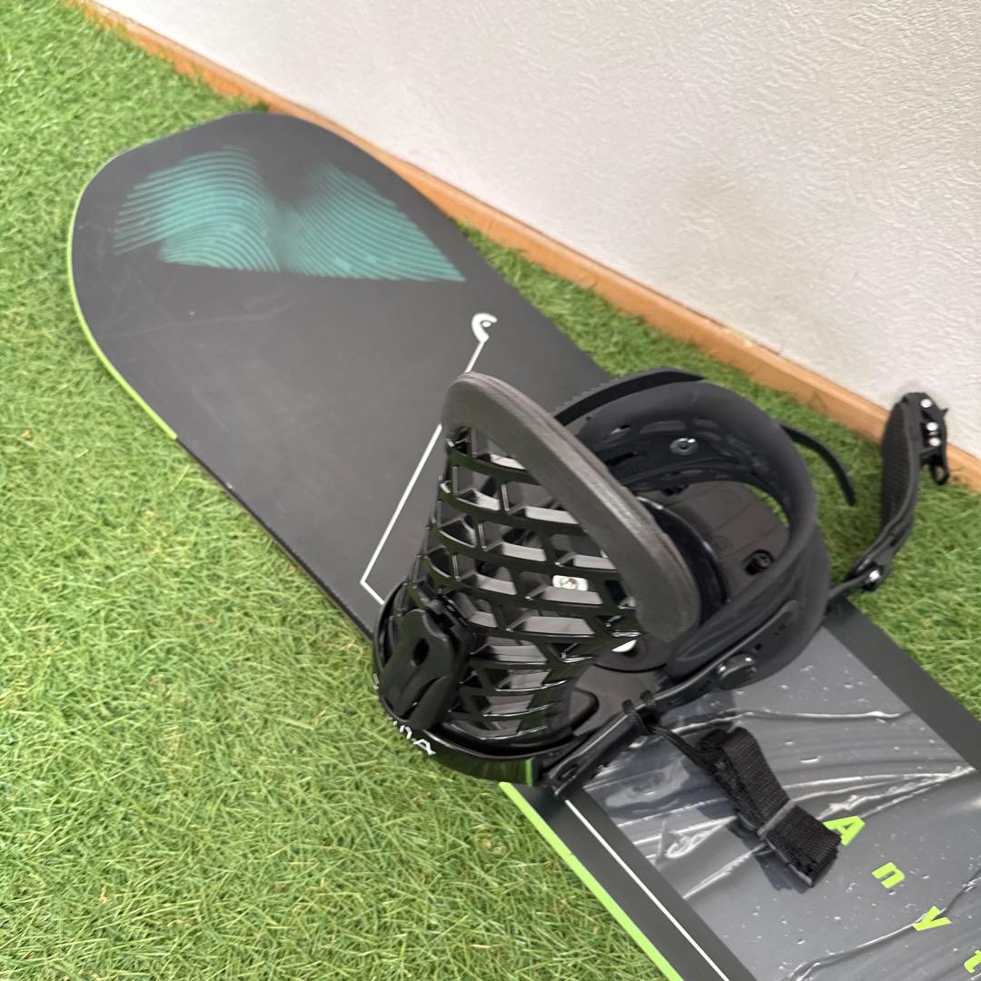 ブーツなし‼️O25 HEAD 148cm メンズスノーボードセット