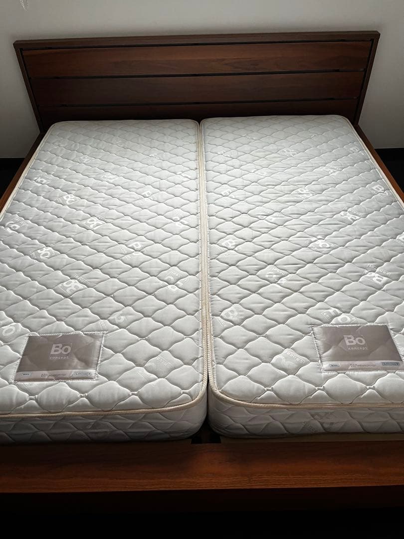 BoConcept 北欧家具 ベッドフレーム クィーンサイズ ウォールナット