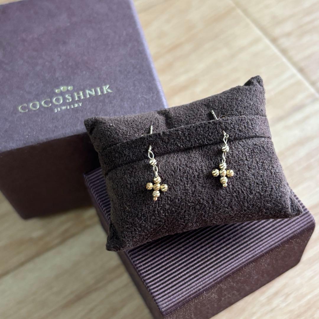 ココシュニック COCOSHNIK k10 ピアス