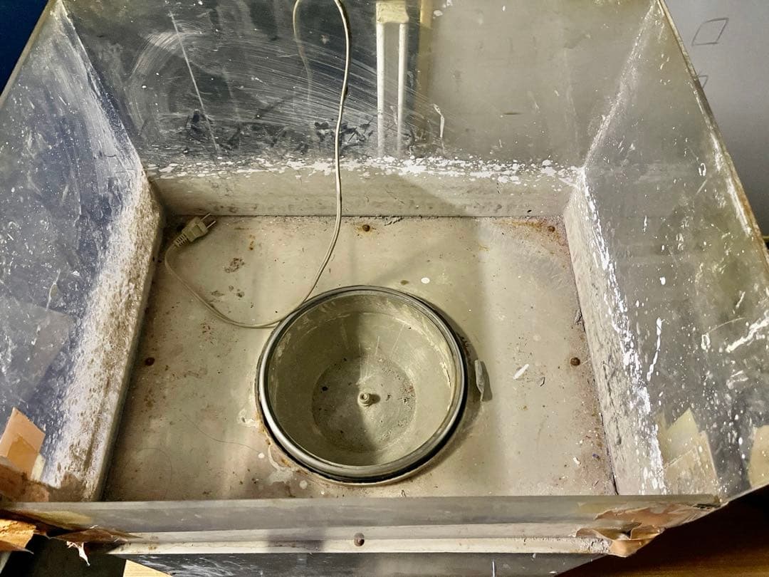 ボウリングボールポリッシャー(電動ろくろ)