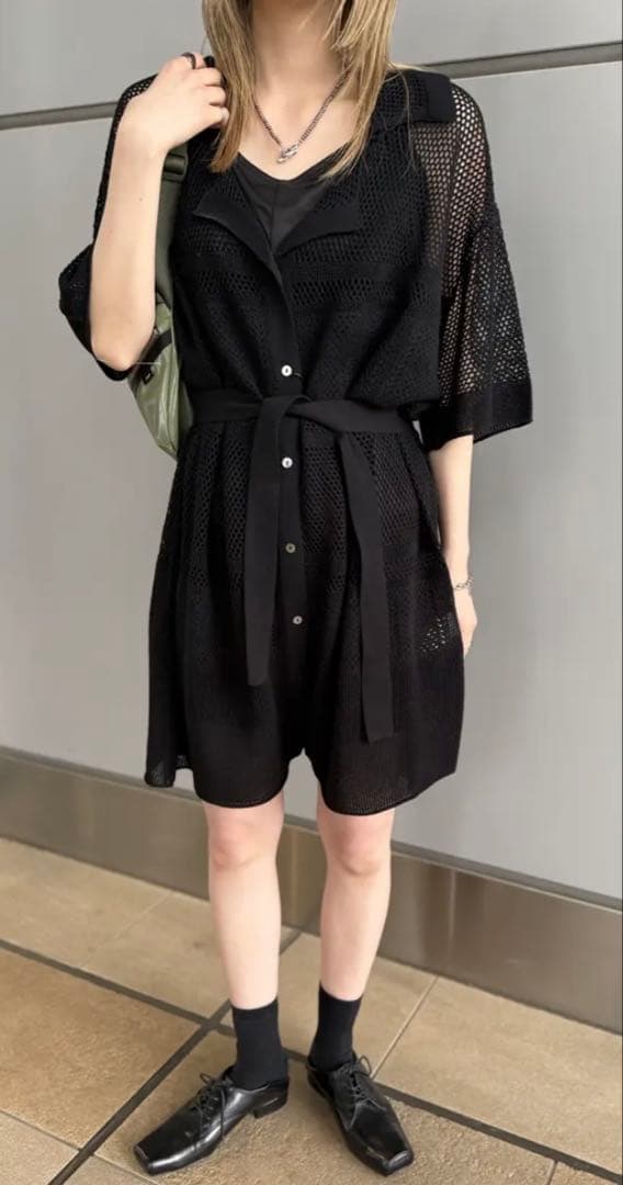 Ameri VlNTAGE ニットシャツ