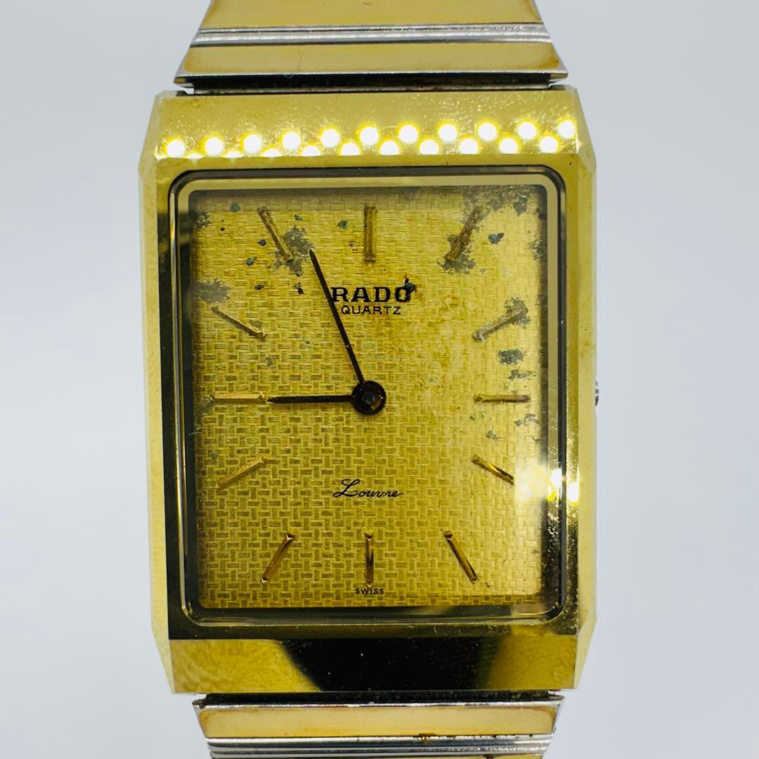 ✨RADO✨ラドー✨ゴールド文字盤✨コンビ✨メンズ✨腕時計✨