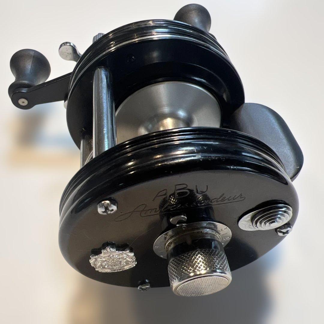 【美品】アブ アンバサダー 6600C 黒ベロ フットNO.070007