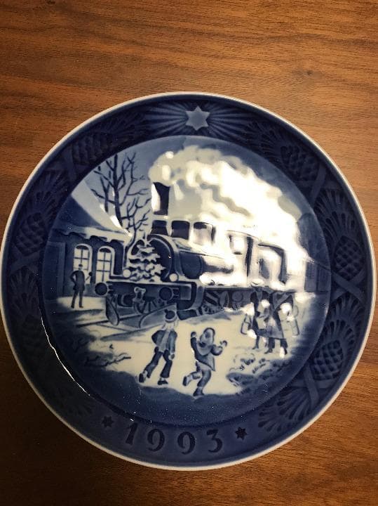 ロイヤルコペンハーゲン　クリスマスプレート1993年【プレミア商品】