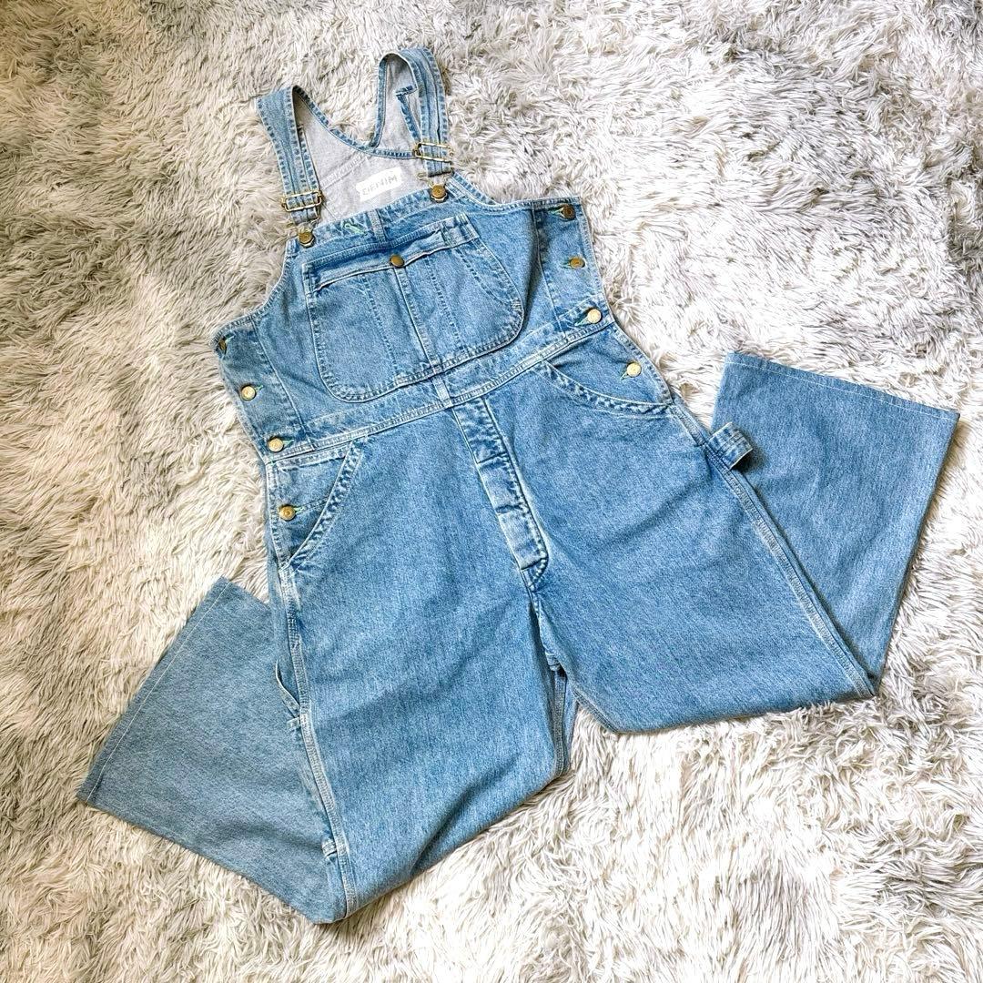 【美品】HOLIDAY BIG DENIM オーバーオール（0）フレア