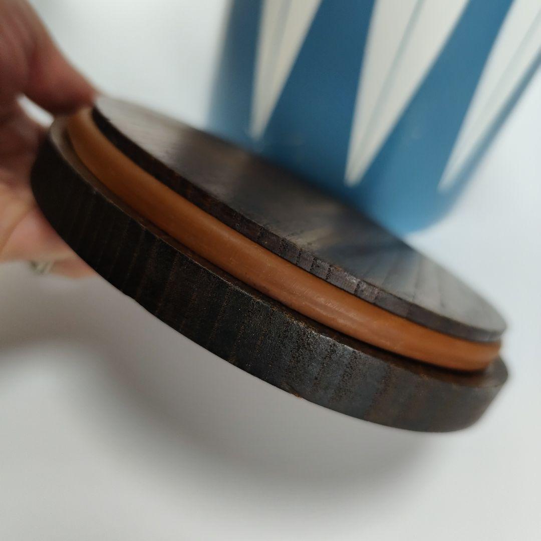 キャサリンホルム　ロータス　木製蓋付き キャニスター　北欧