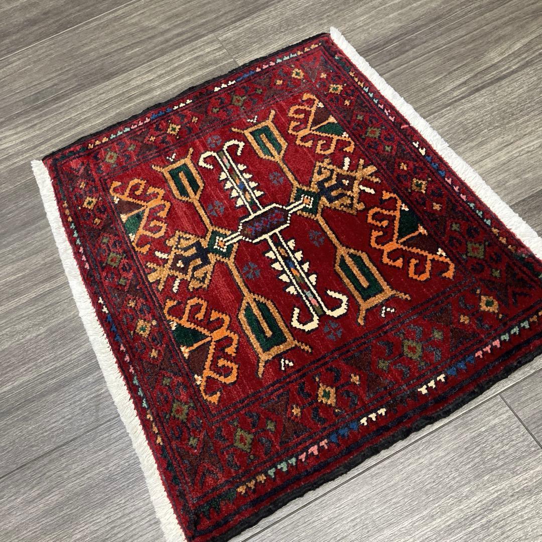 ヴィンテージラグ　トライバルラグ アフガニスタン手織り絨毯