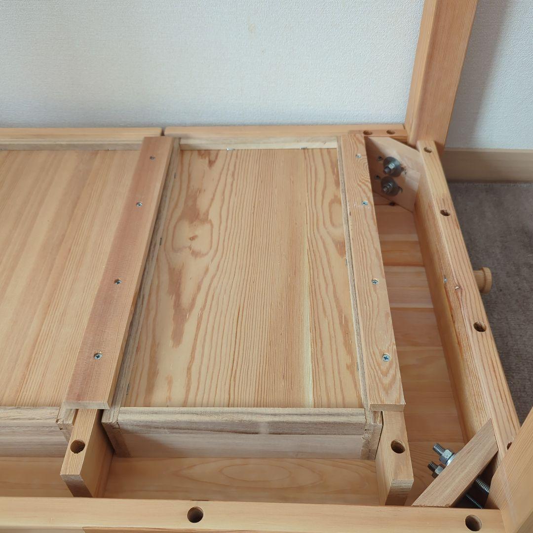 無印良品 パイン材デスク 学習机