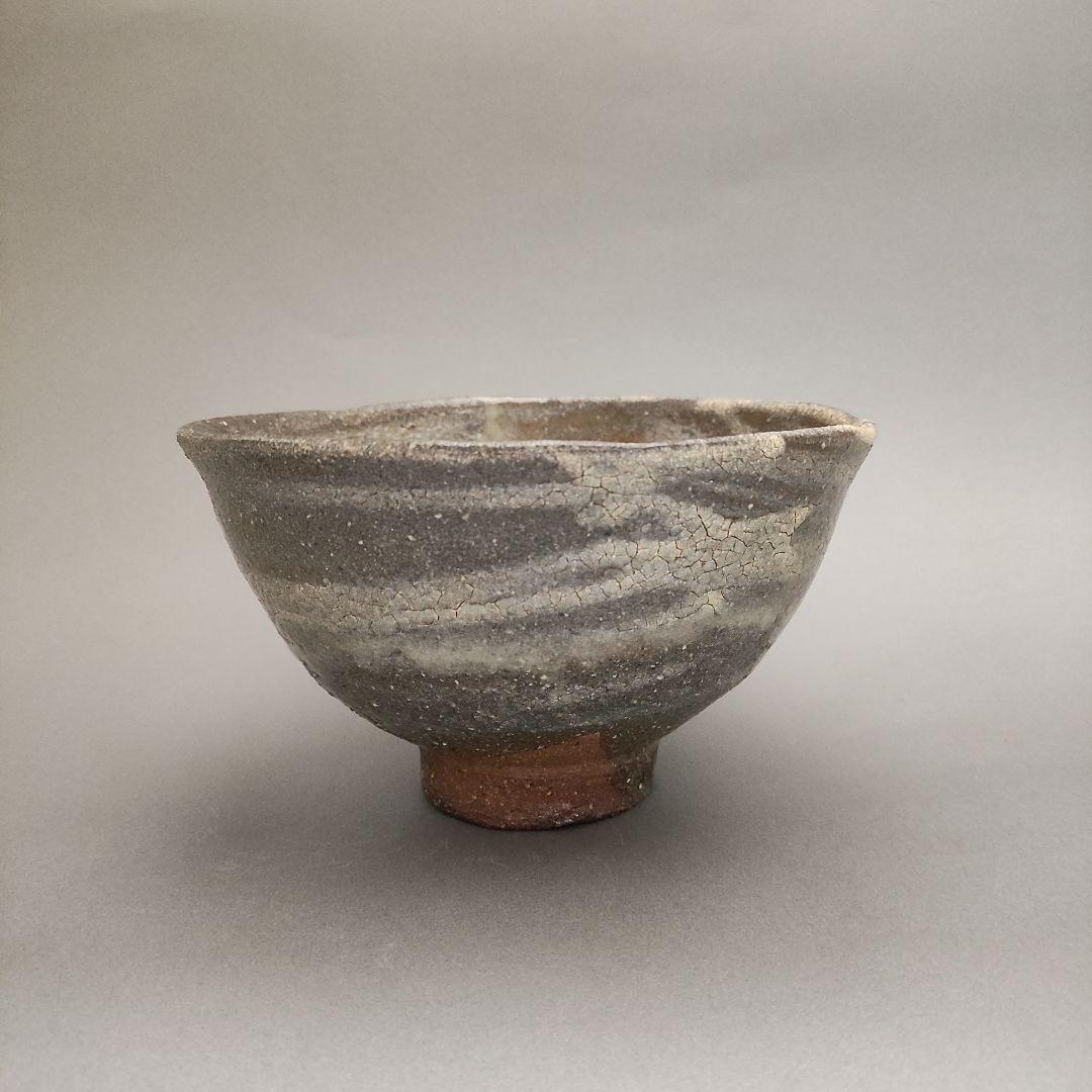 辻清明　刷毛目茶碗　唐津茶碗　井戸茶碗