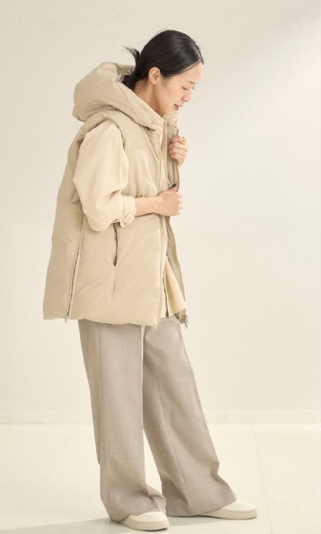 プラージュplage HAKUU ハクウ　ダウンベスト