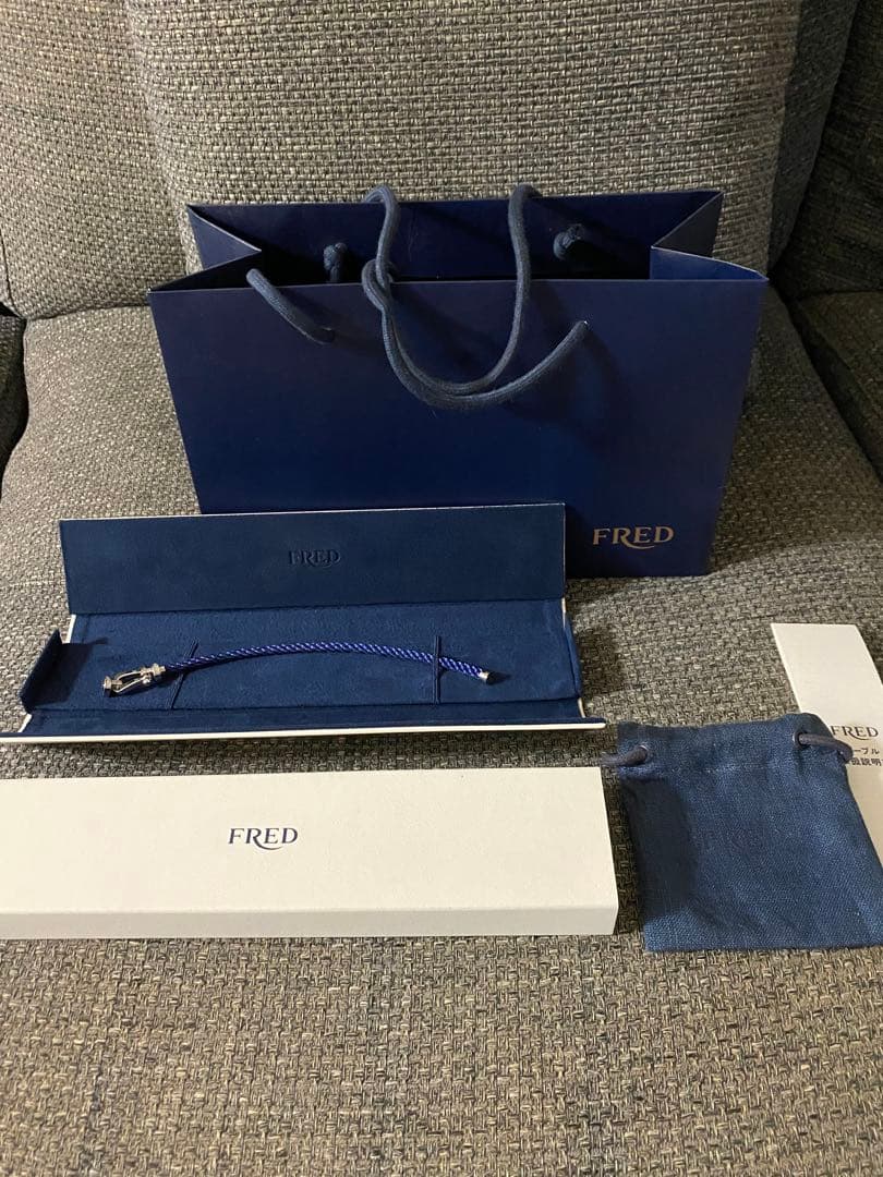 FREDフォース10☆ダイヤモンド国内正規品 MM/ホワイトゴールド新品同様品☆