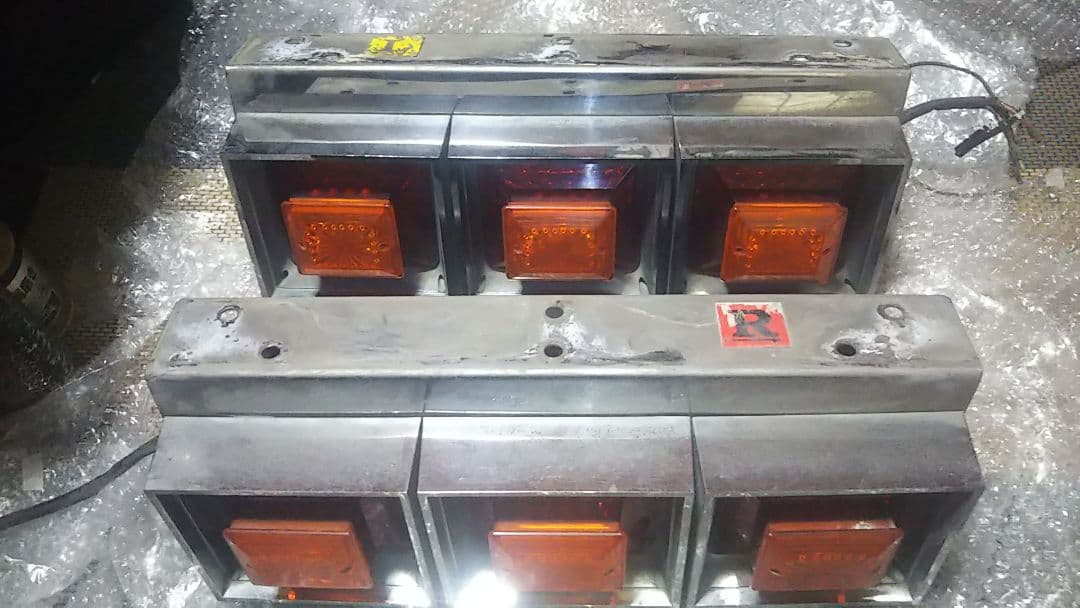 CG  角型3連フラッシュテール追っかけリレー付きデコトラ 軽トラ 小型