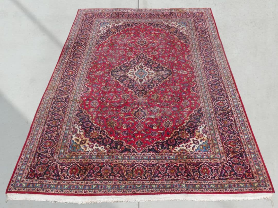 大判　ペルシャ絨毯　391×293cm　イラン産　手織り