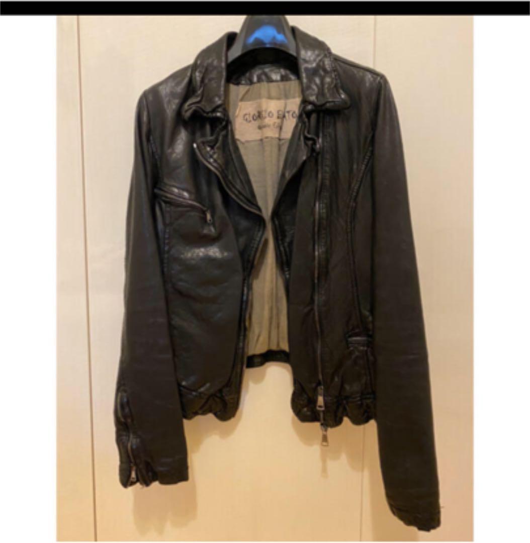 【良品】GIORGIO BRATO ライダースジャケット