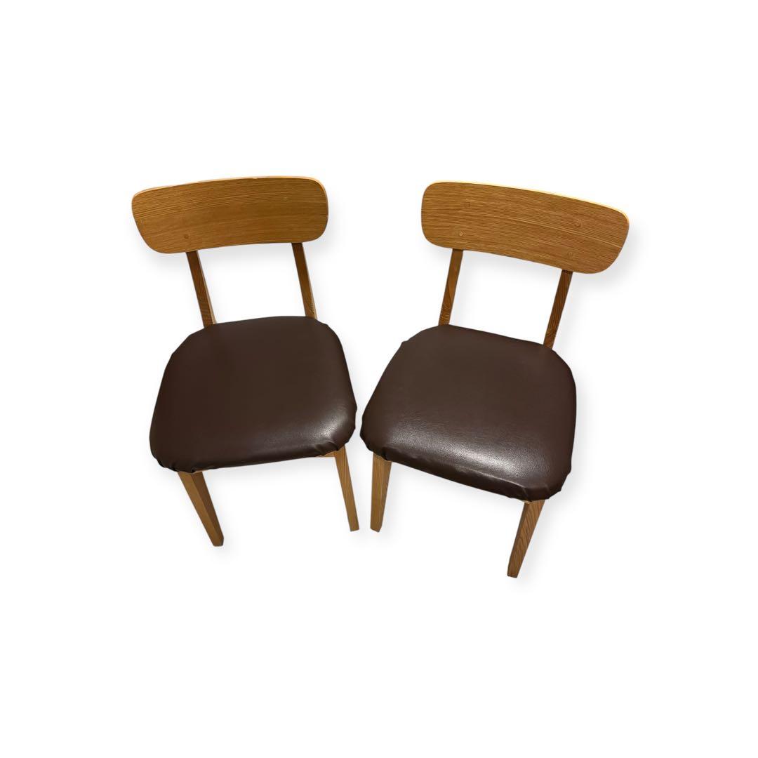 unico FIX フィックス　ダイニングチェア　2脚セット　北欧スタイル