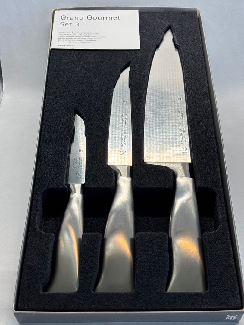 【ドイツNo1メーカー】WMF/Grand Gourmet 包丁セット 3点
