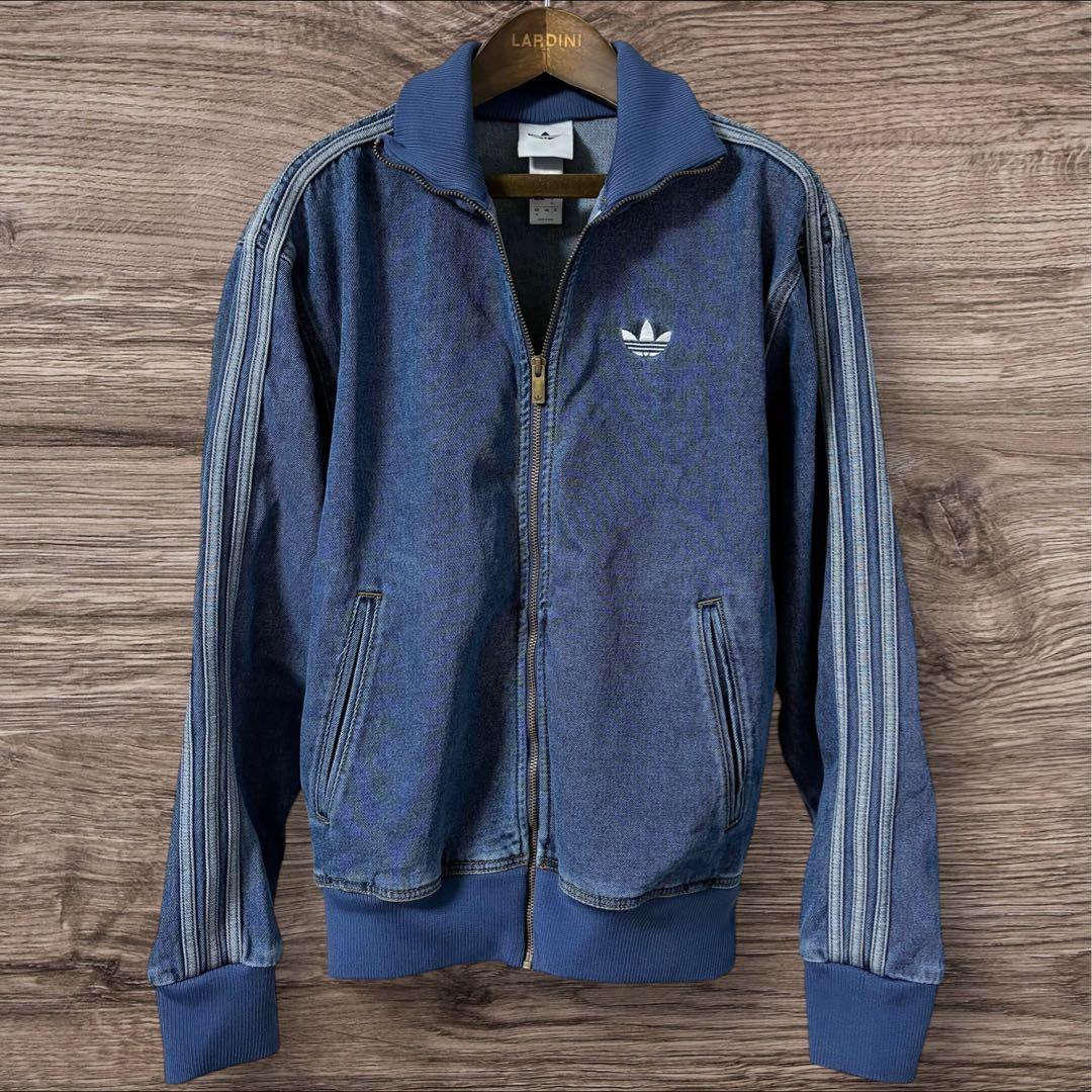 アディダス　adidas デニム　ジャージ　トラックジャケット　ジーンズ
