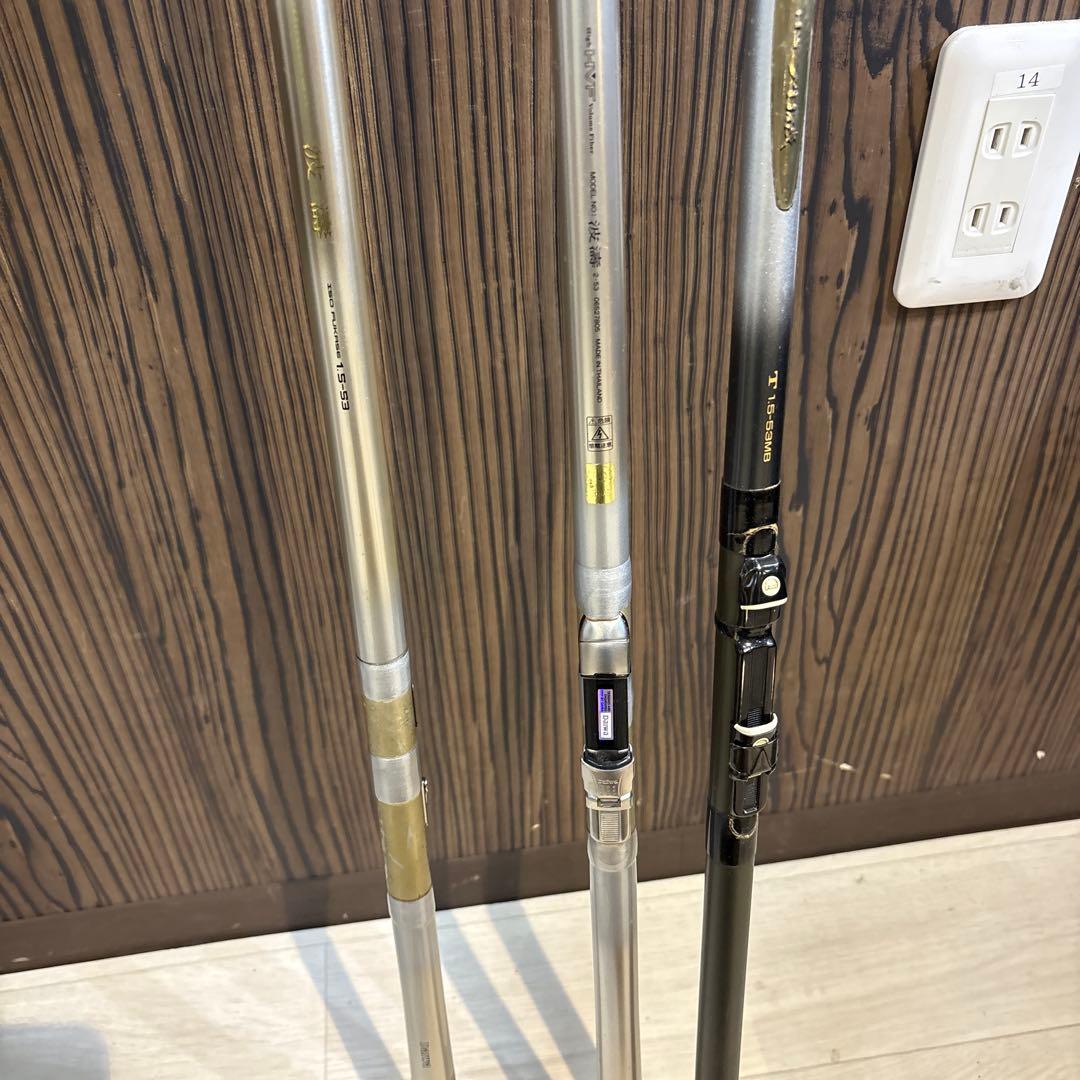 柴*太様 磯竿 3本セット 2枚カバー付き