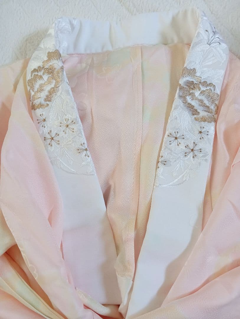 一蔵 正絹振袖＆小物フルセット パステルグリーン系