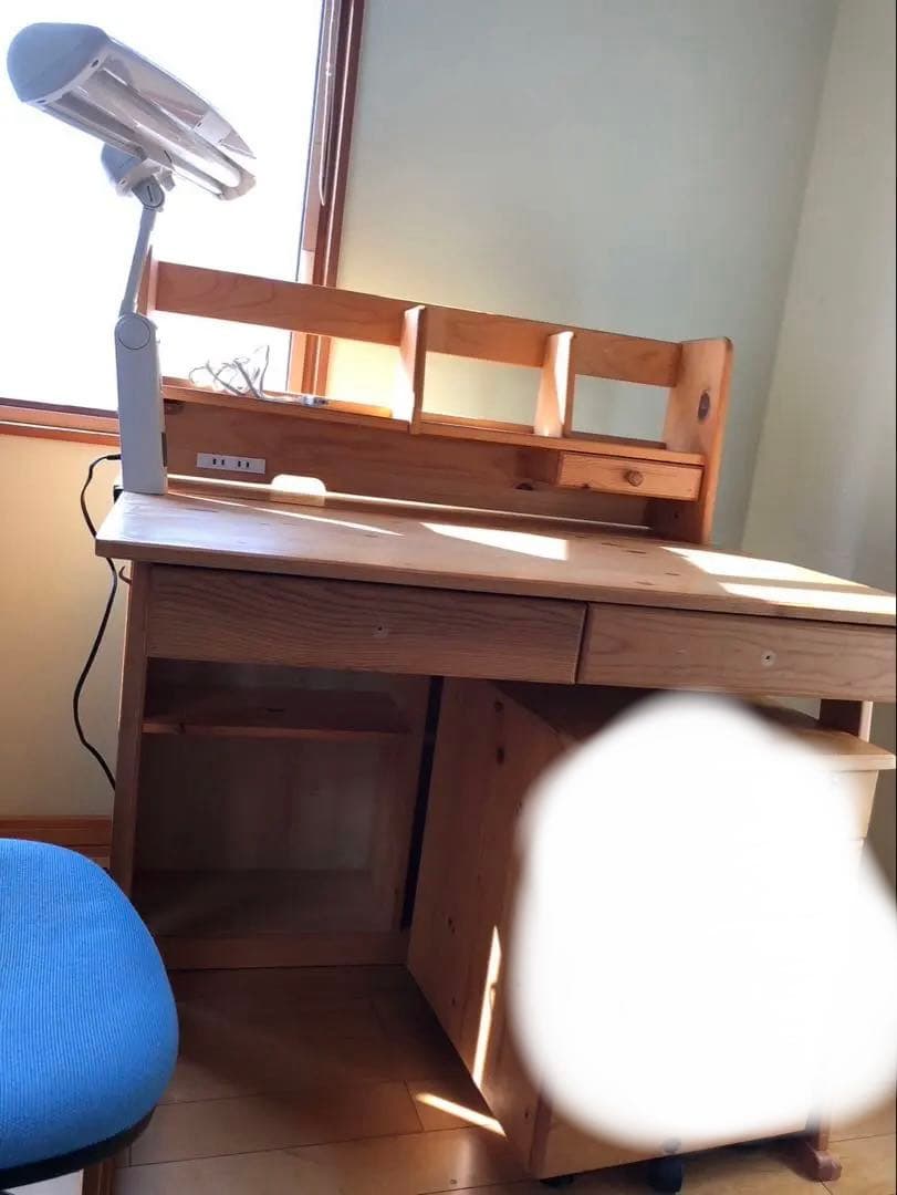 木製 勉強机 引き出し付き 3点セット！！