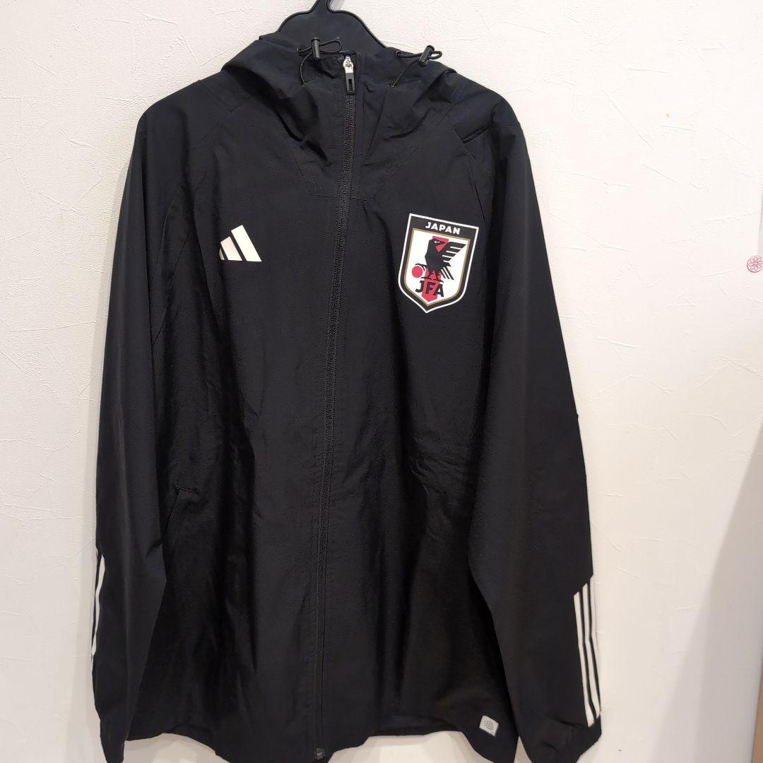 adidas 日本代表 ピステ・ウィンドブレーカー ブラック　２XＬサイズ