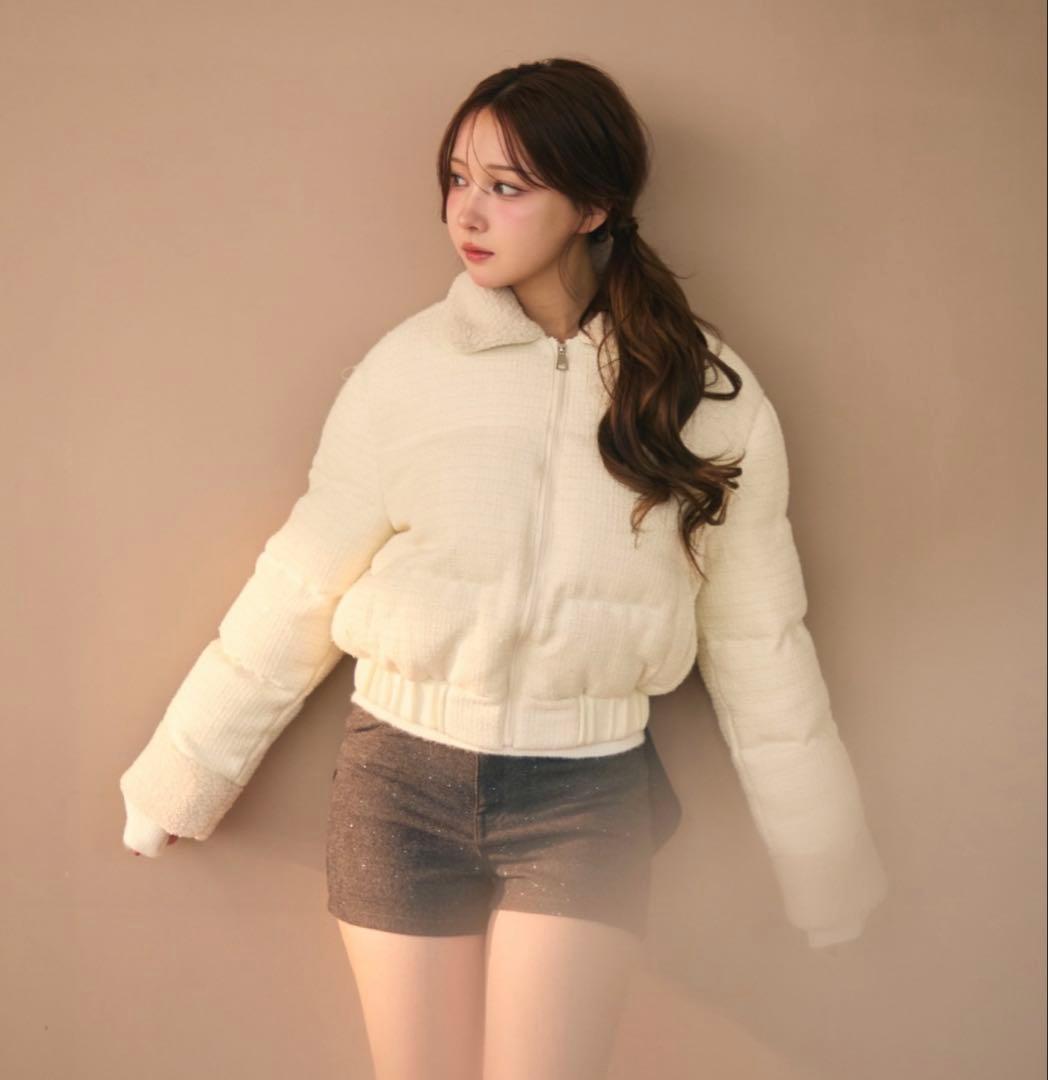 titty&Co. キルティングラメボアダウン