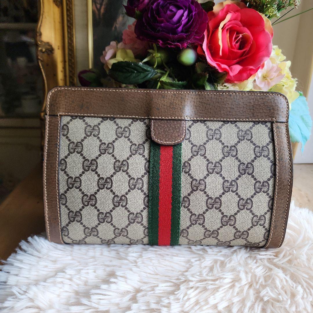 GUCCIグッチポーチ ヴィンテージポーチ