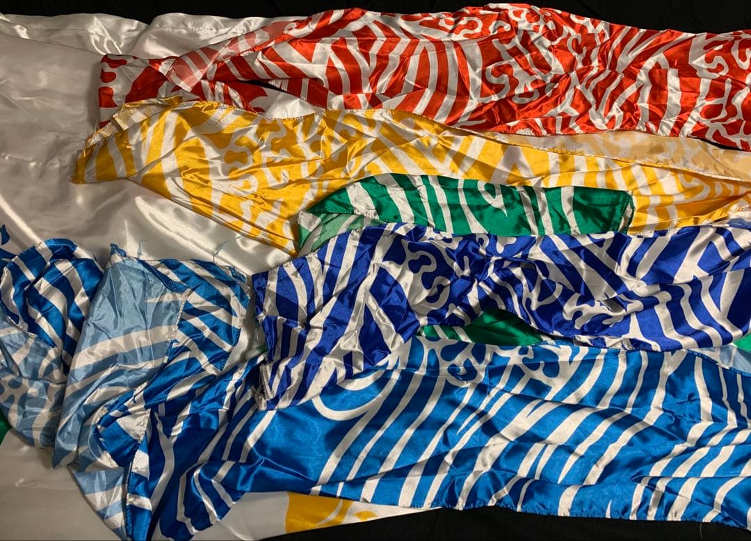 鯉のぼり　6mセット　羽衣鯉