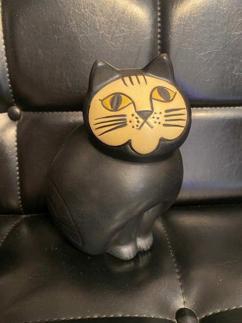 美品★リサラーソンミアMIA 猫の置物　ミディアム LISA LARSON