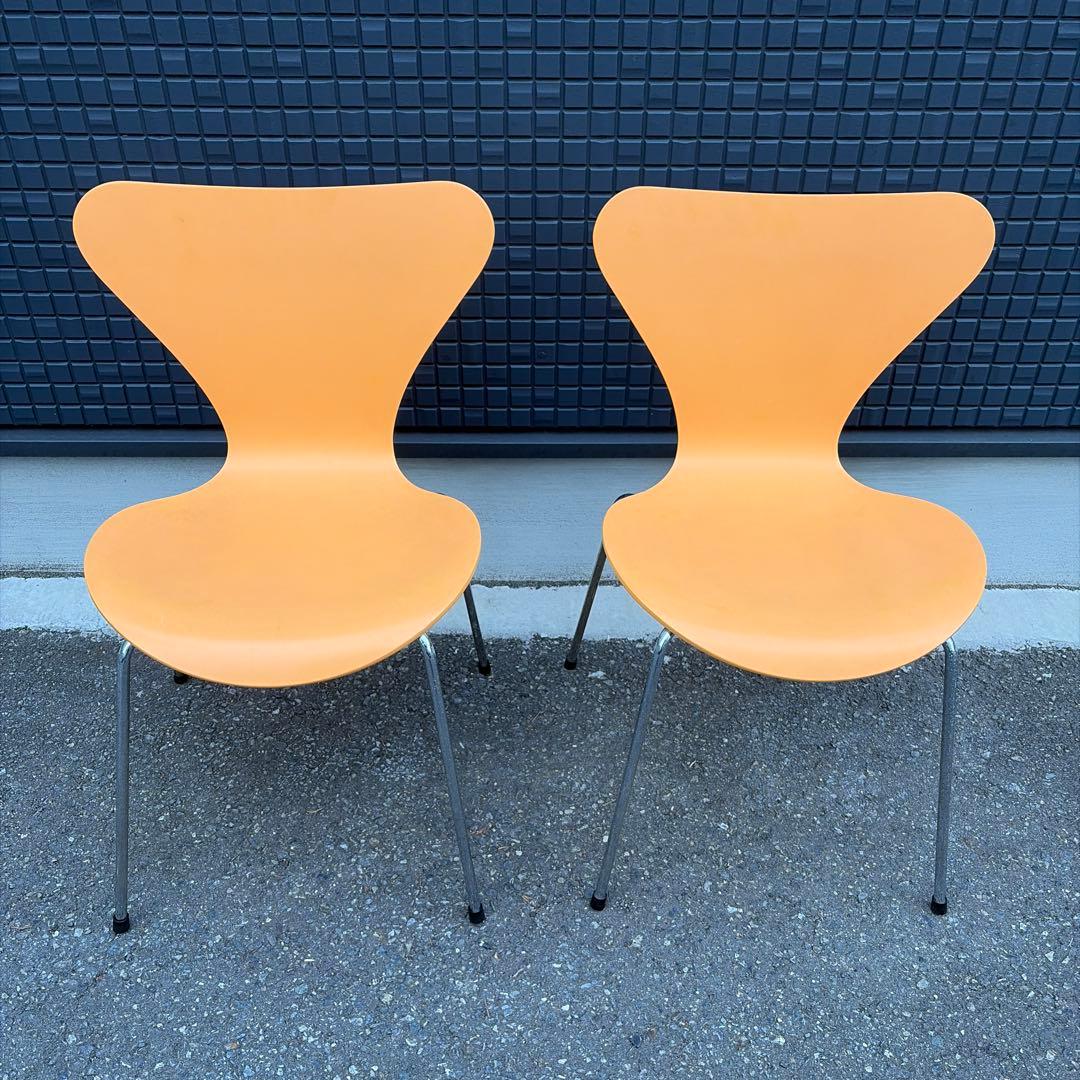 正規品 フリッツハンセン セブンチェア 椅子 95年製 ヴィンテージ 2脚