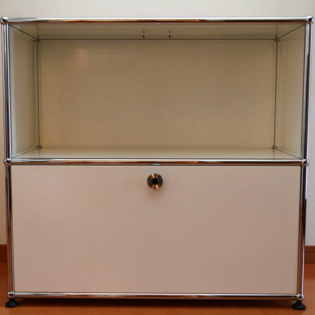 USM Haller USM ハラー ドロップドア キャビネット ホワイト