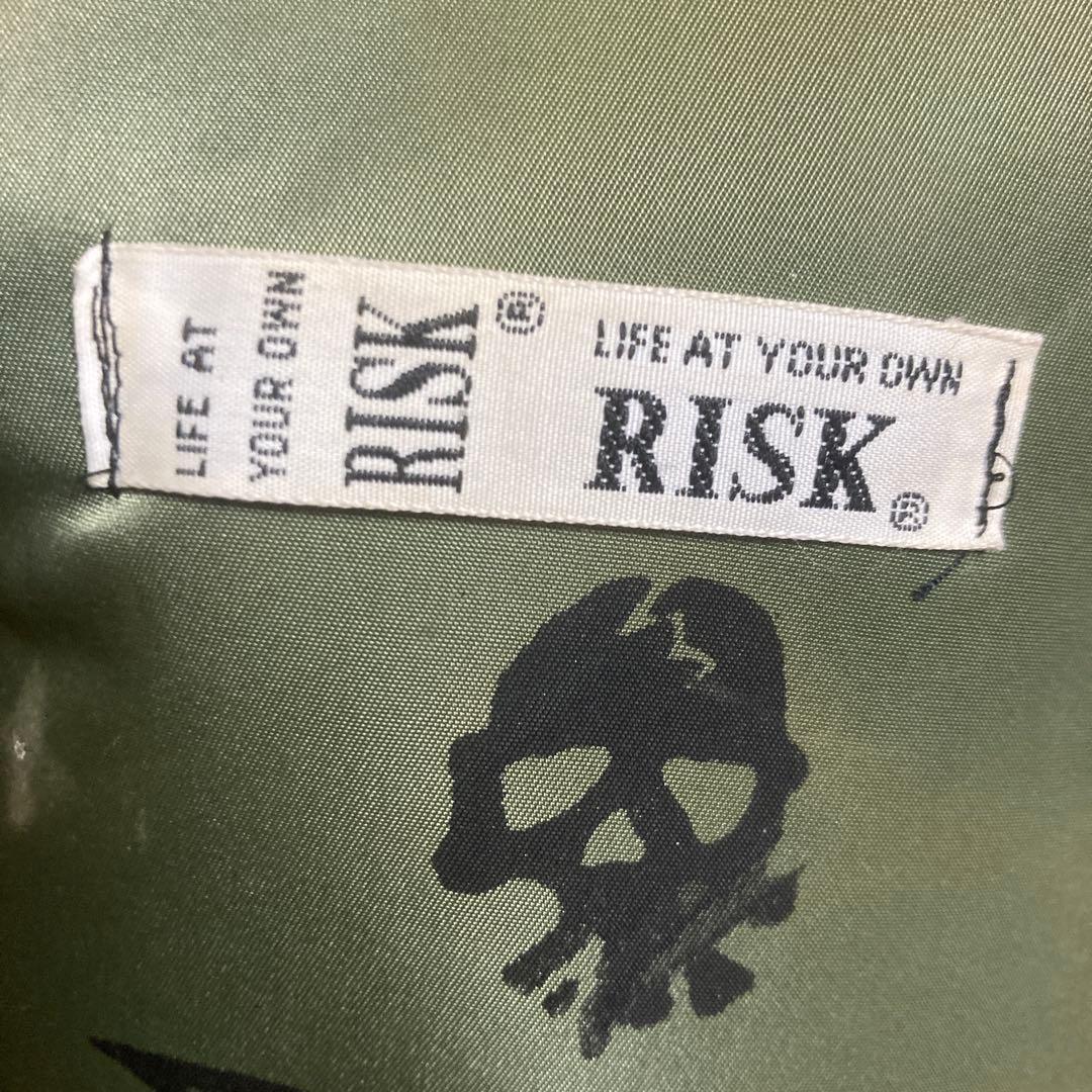 RISK alfa usa製カスタム ma1