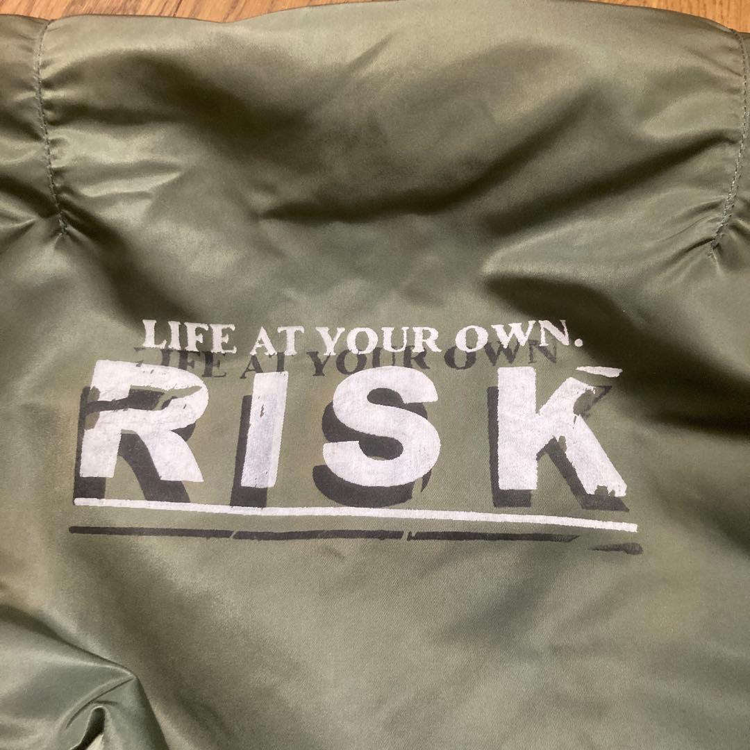 RISK alfa usa製カスタム ma1